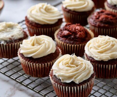 Ina Garten Red Velvet Cupcakes