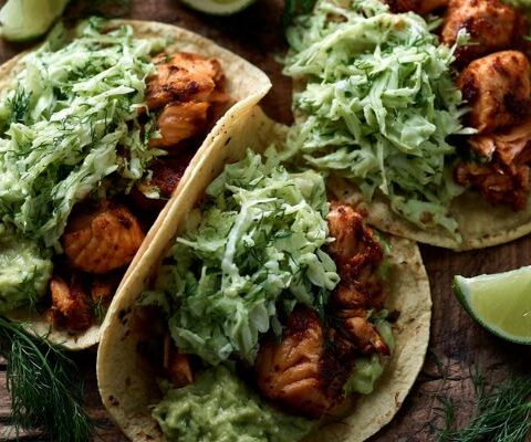 Ina Garten Roasted Salmon Tacos