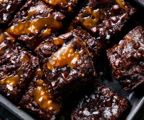 Ina Garten Salted Caramel Brownies