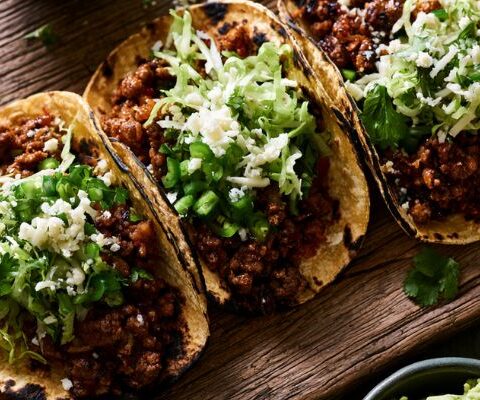 Martha Stewart Beef Tacos