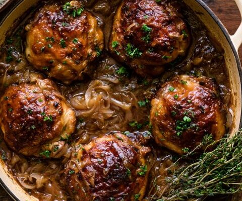 Martha Stewart Braised Chicken Thighs