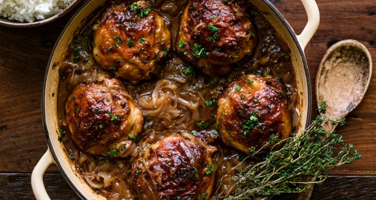 Martha Stewart Braised Chicken Thighs