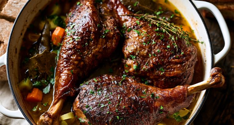 Martha Stewart Braised Turkey Legs