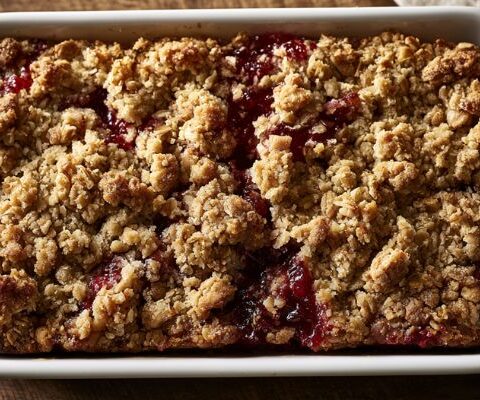 Pioneer Woman Strawberry Oatmeal Bars