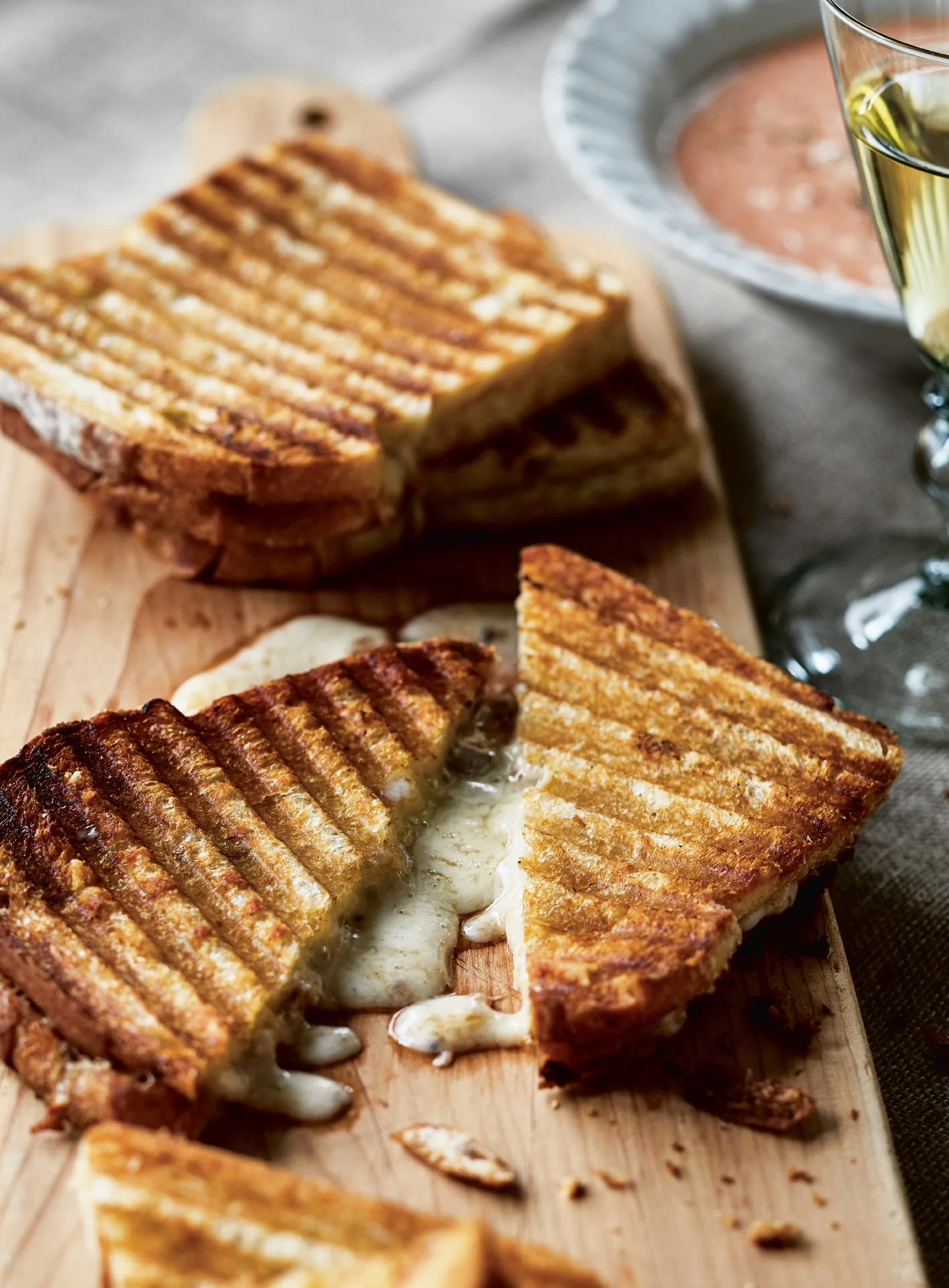 Ina Garten Cheddar & Chutney Grilled Cheese