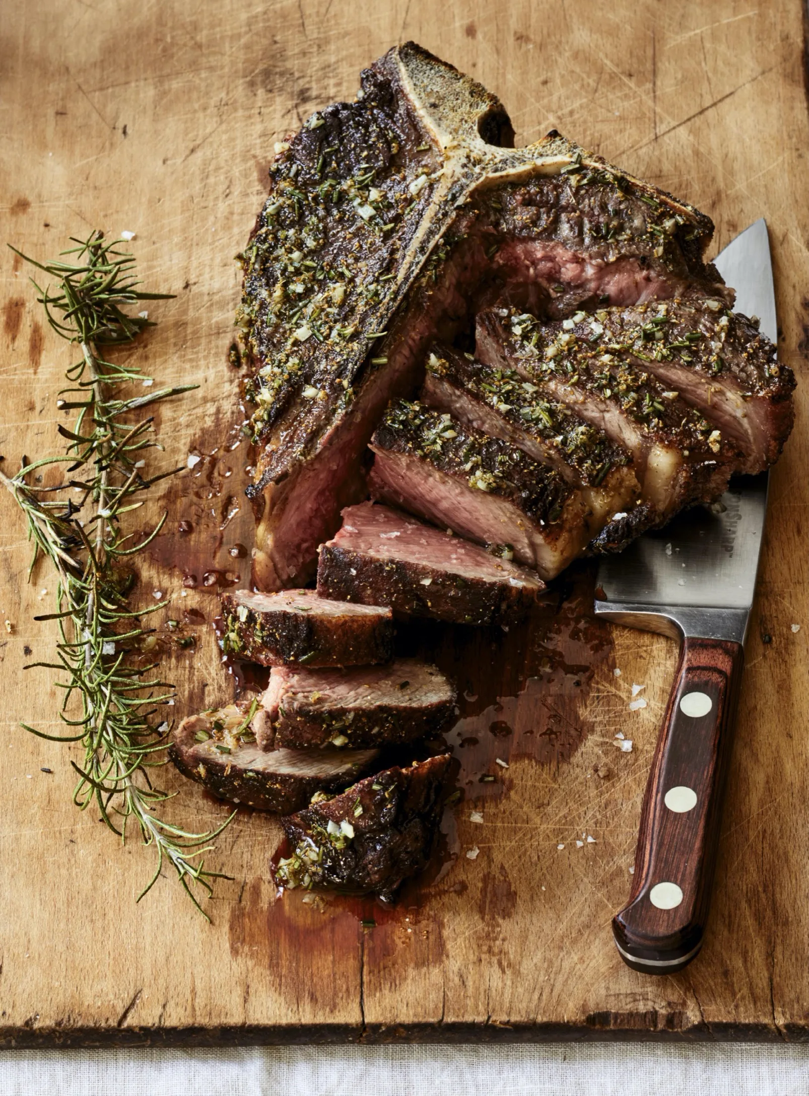 Ina Garten Grilled Porterhouse Steak With Rosemary and Fennel