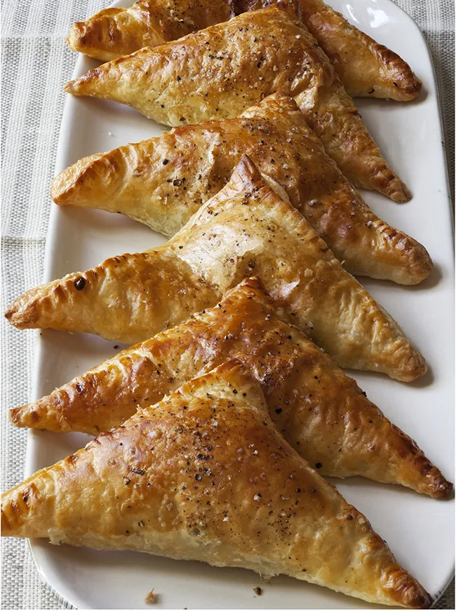 Ina Garten Ham and Leek Empanadas