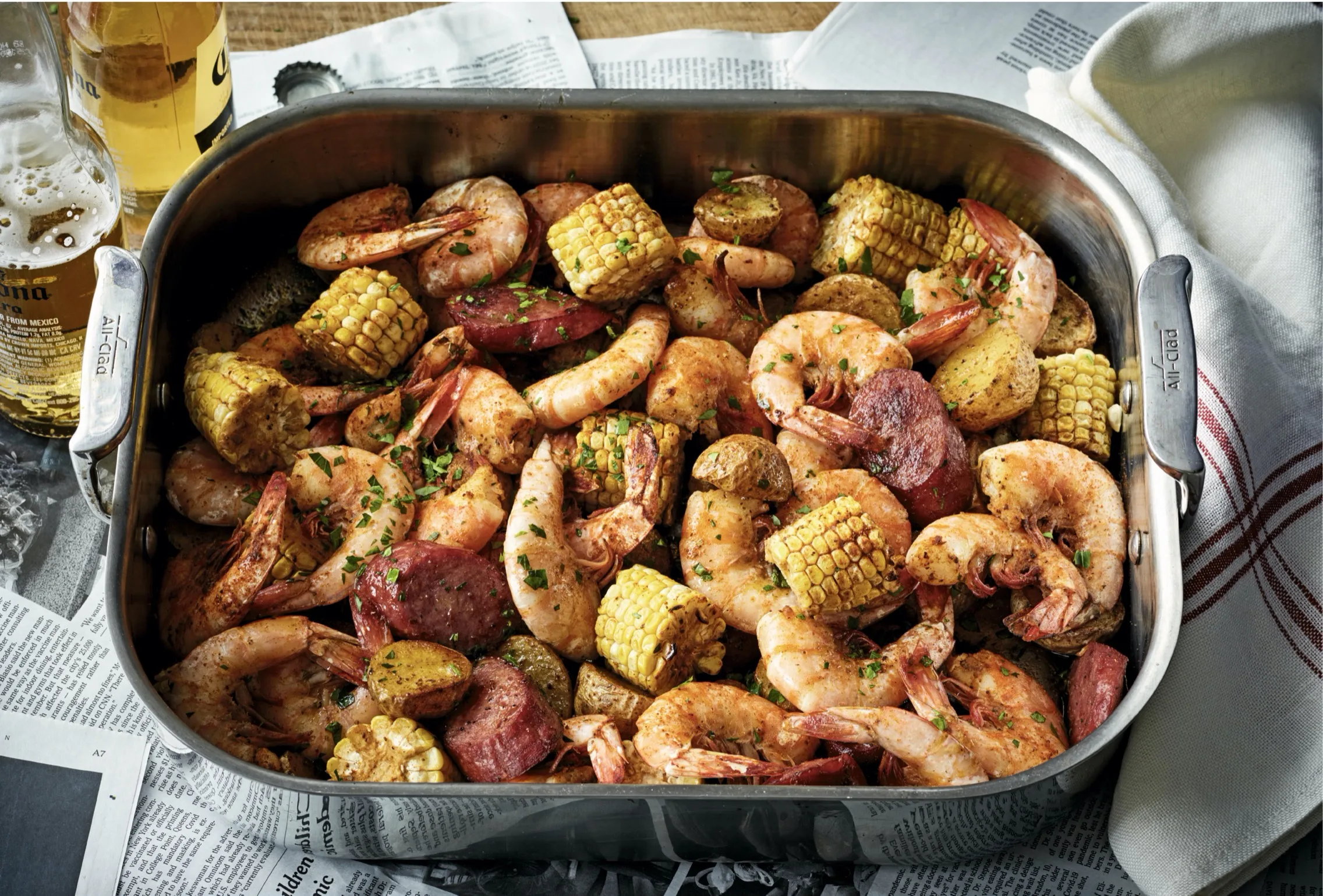 Ina Garten Oven-Roasted Southern Shrimp Boil