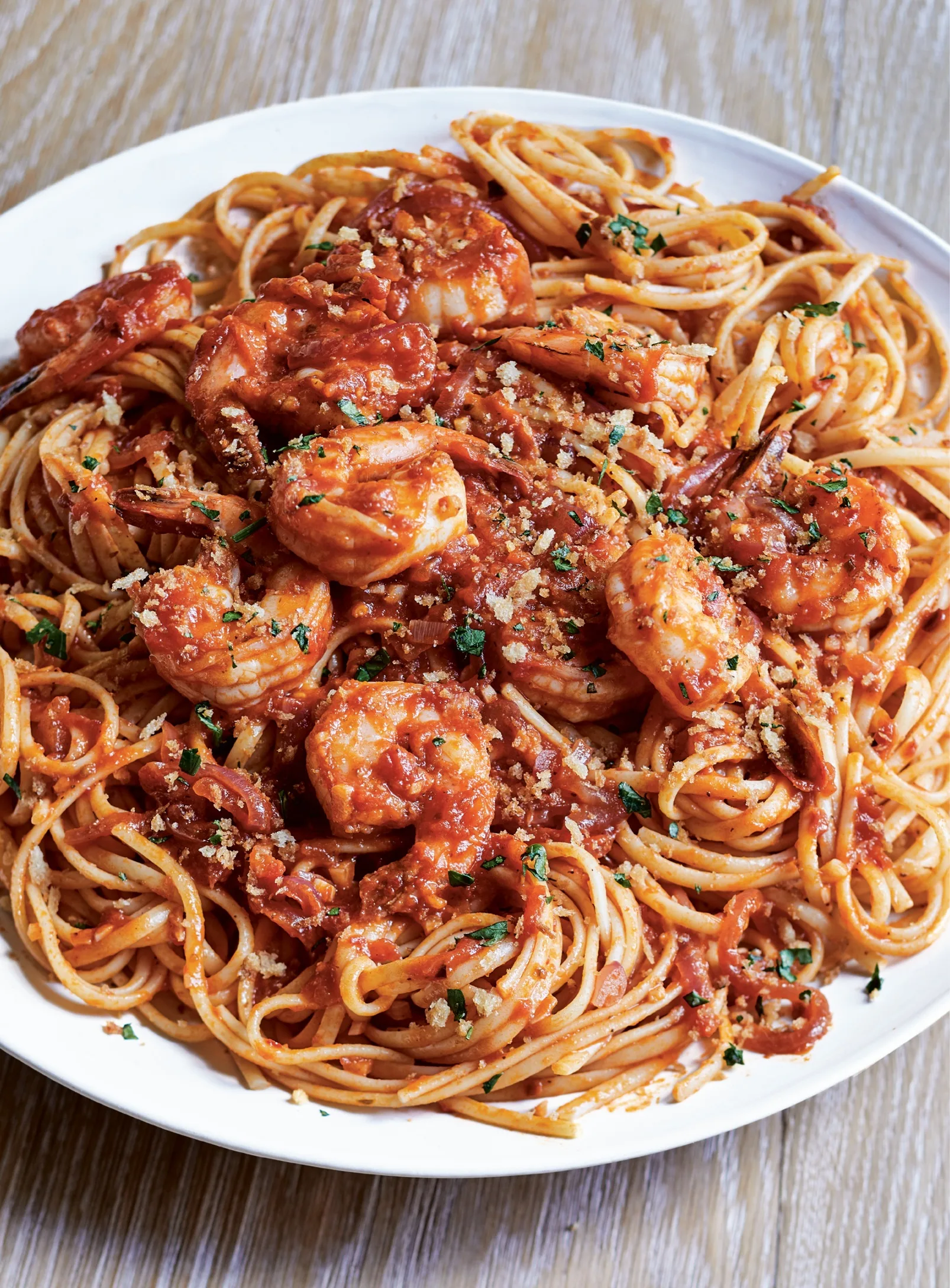 Ina Garten Shrimp & Linguine Fra Diavolo