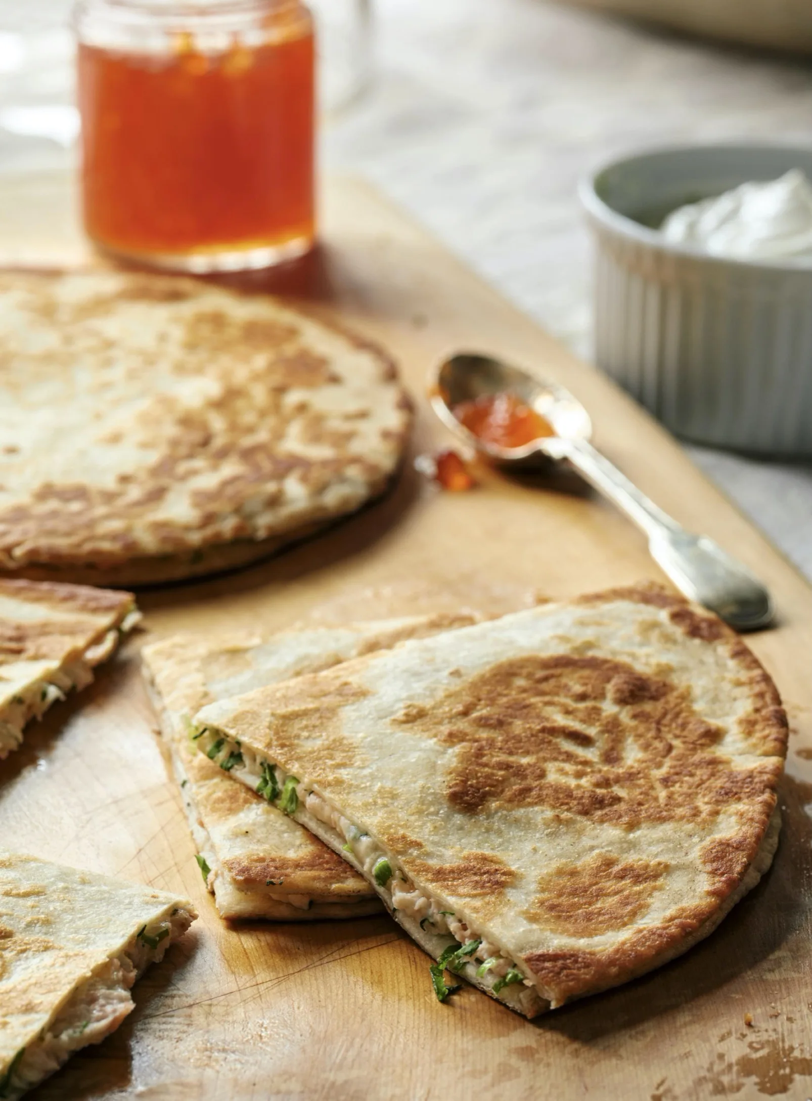 Ina Garten Smoked Salmon Quesadillas