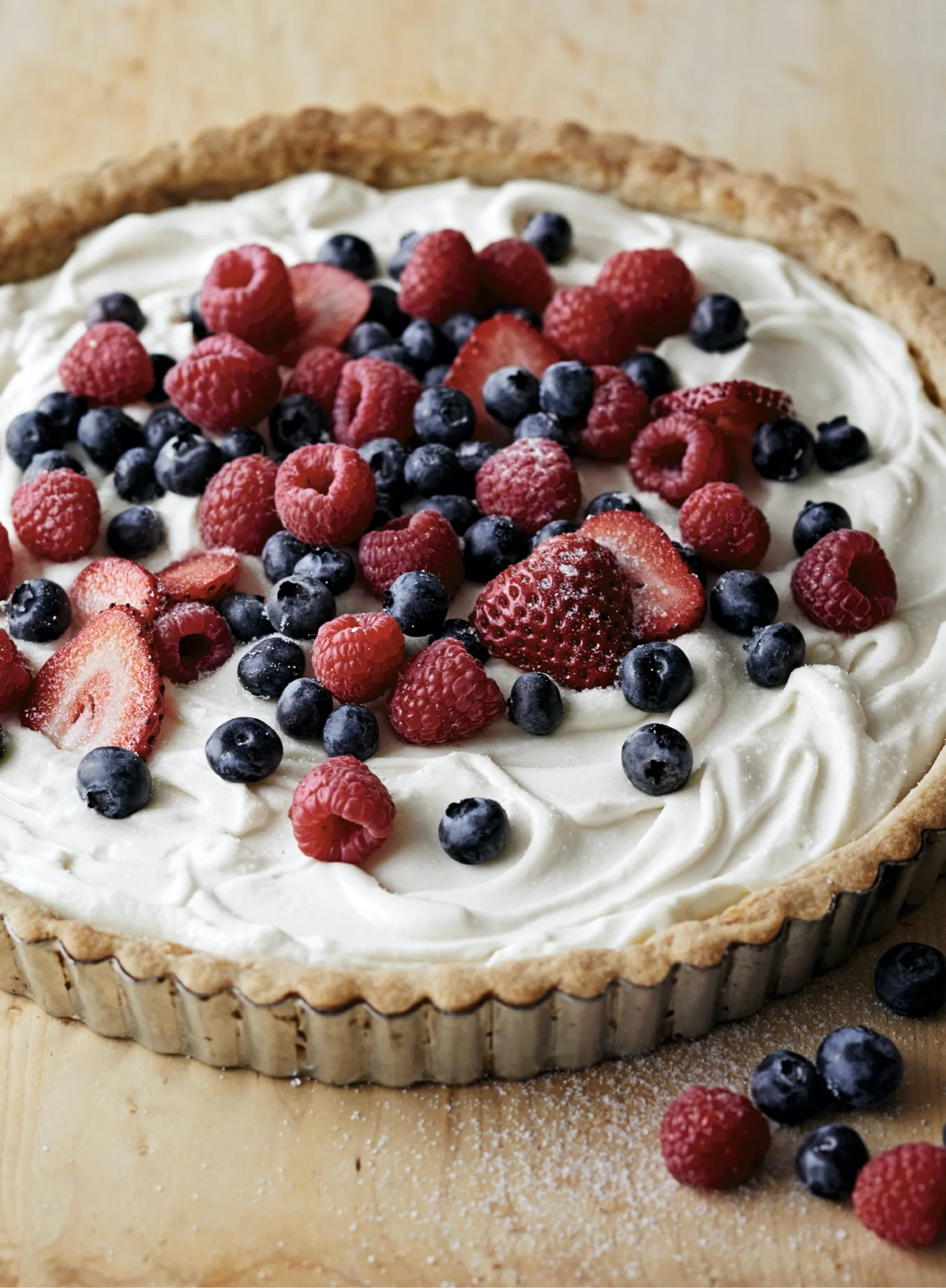 Ina Garten Fresh Berry and Mascarpone Tart