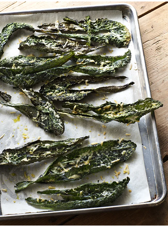 Ina Garten Parmesan Kale Chips