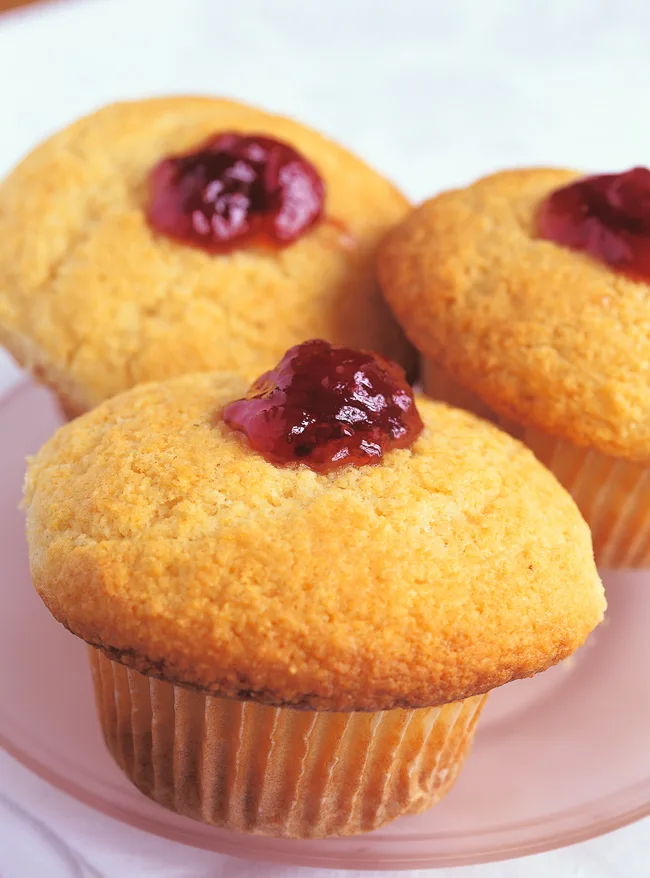 Ina Garten Raspberry Corn Muffins