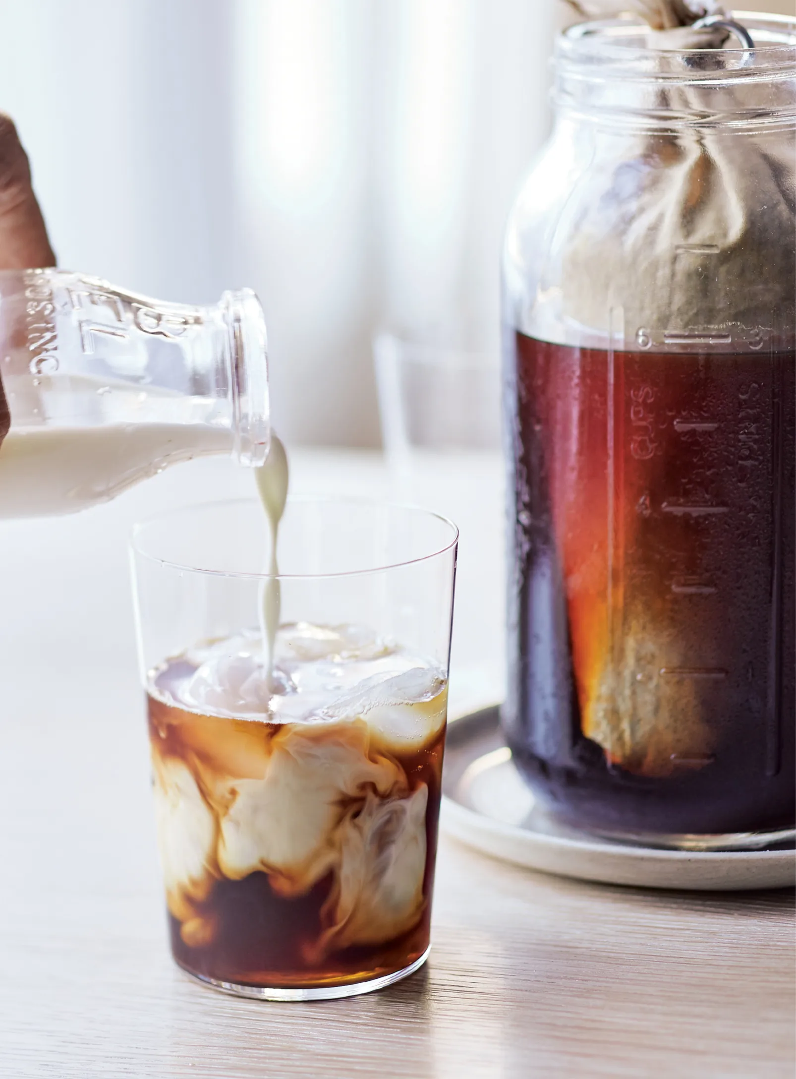 Ina Garten Vanilla Cold-Brewed Iced Coffee
