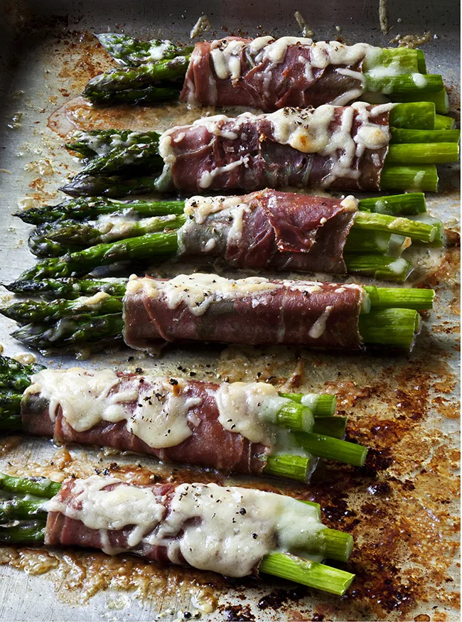 Ina Garten Asparagus and Prosciutto Bundles