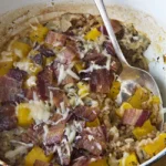 Ina Garten Baked Polenta with Mushrooms and Blue Cheese