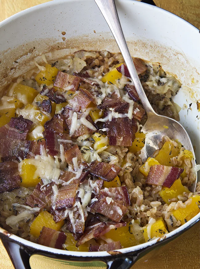 Ina Garten Baked Farro and Butternut Squash
