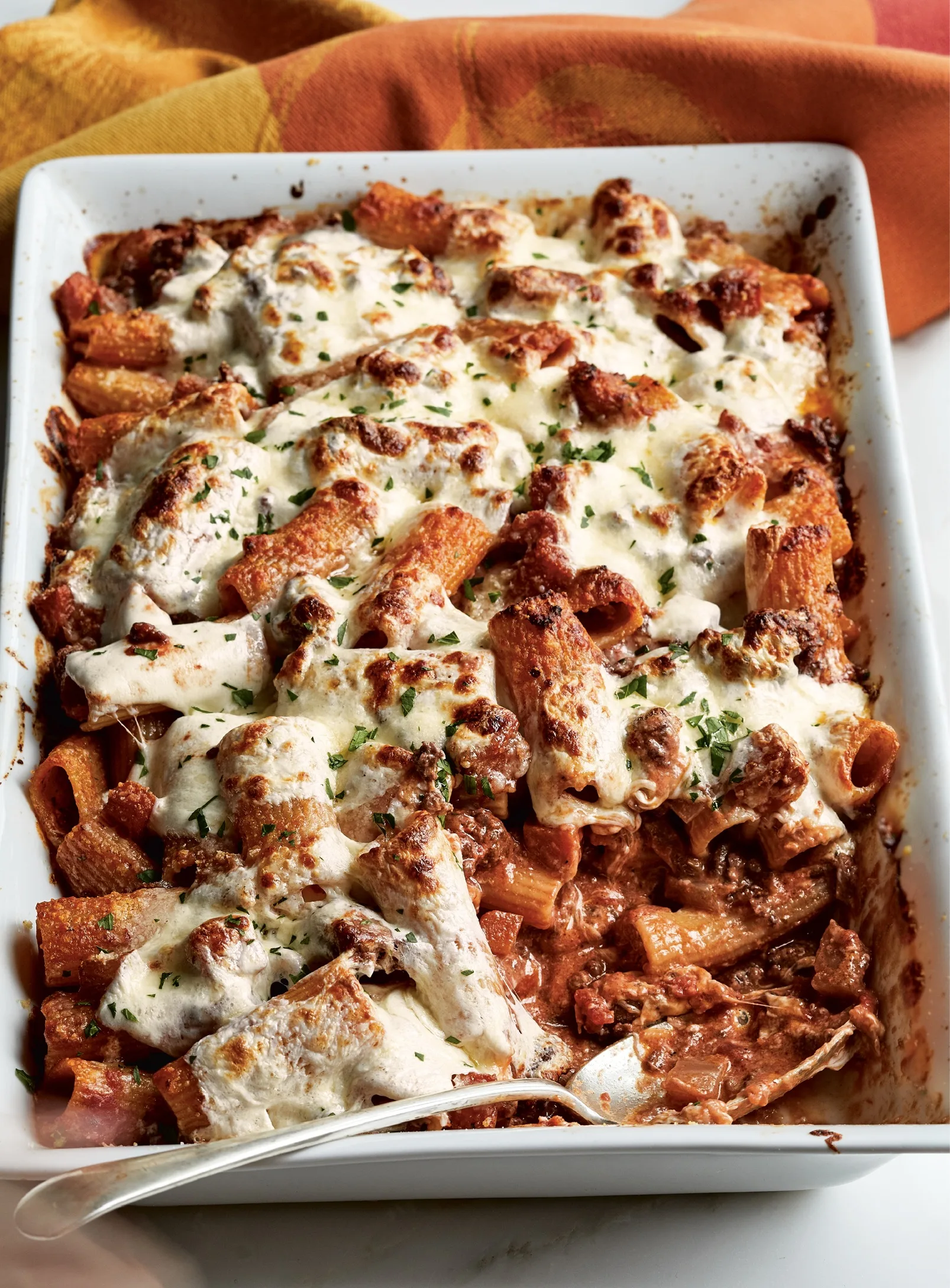 Ina Garten Baked Rigatoni with Lamb Ragù