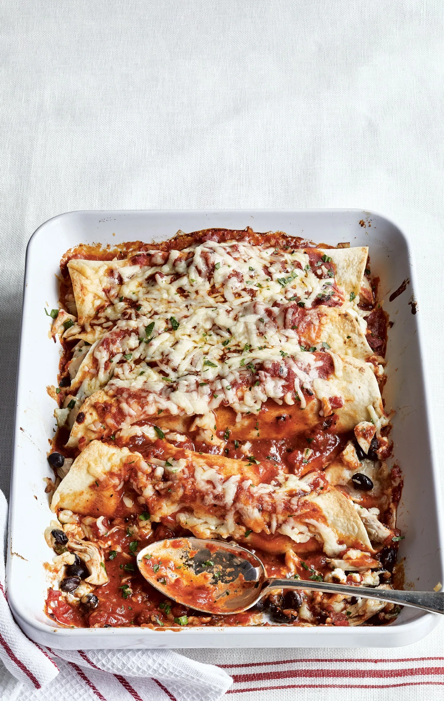 Ina Garten Cheesy Chicken Enchiladas