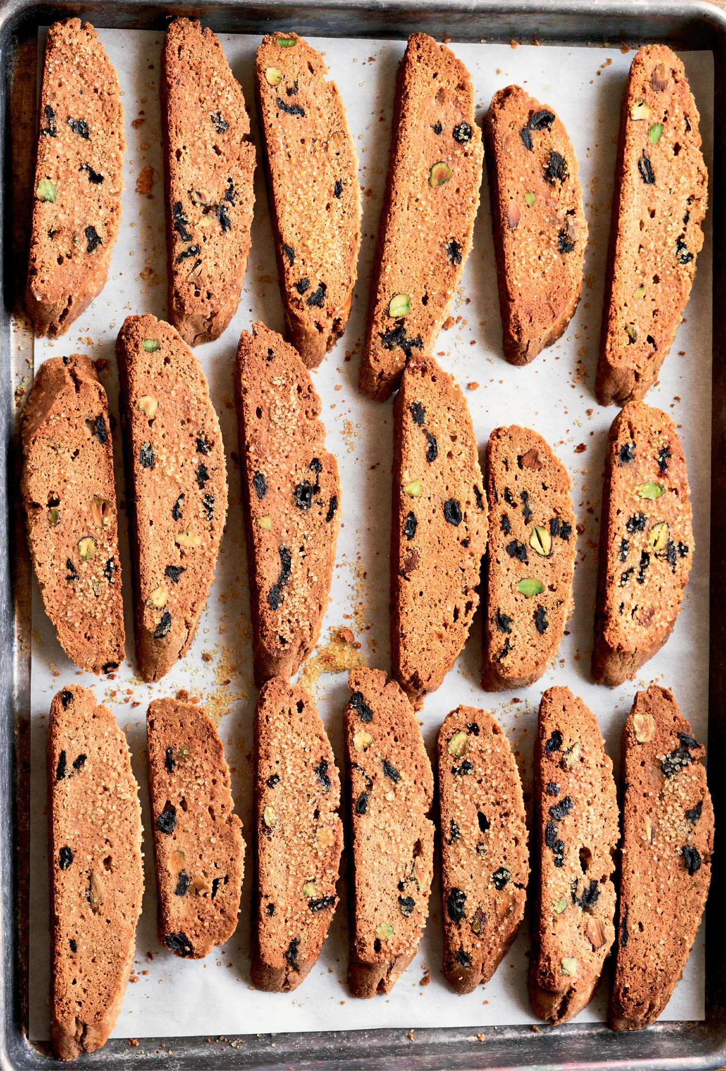 Ina Garten Cherry Pistachio Biscotti