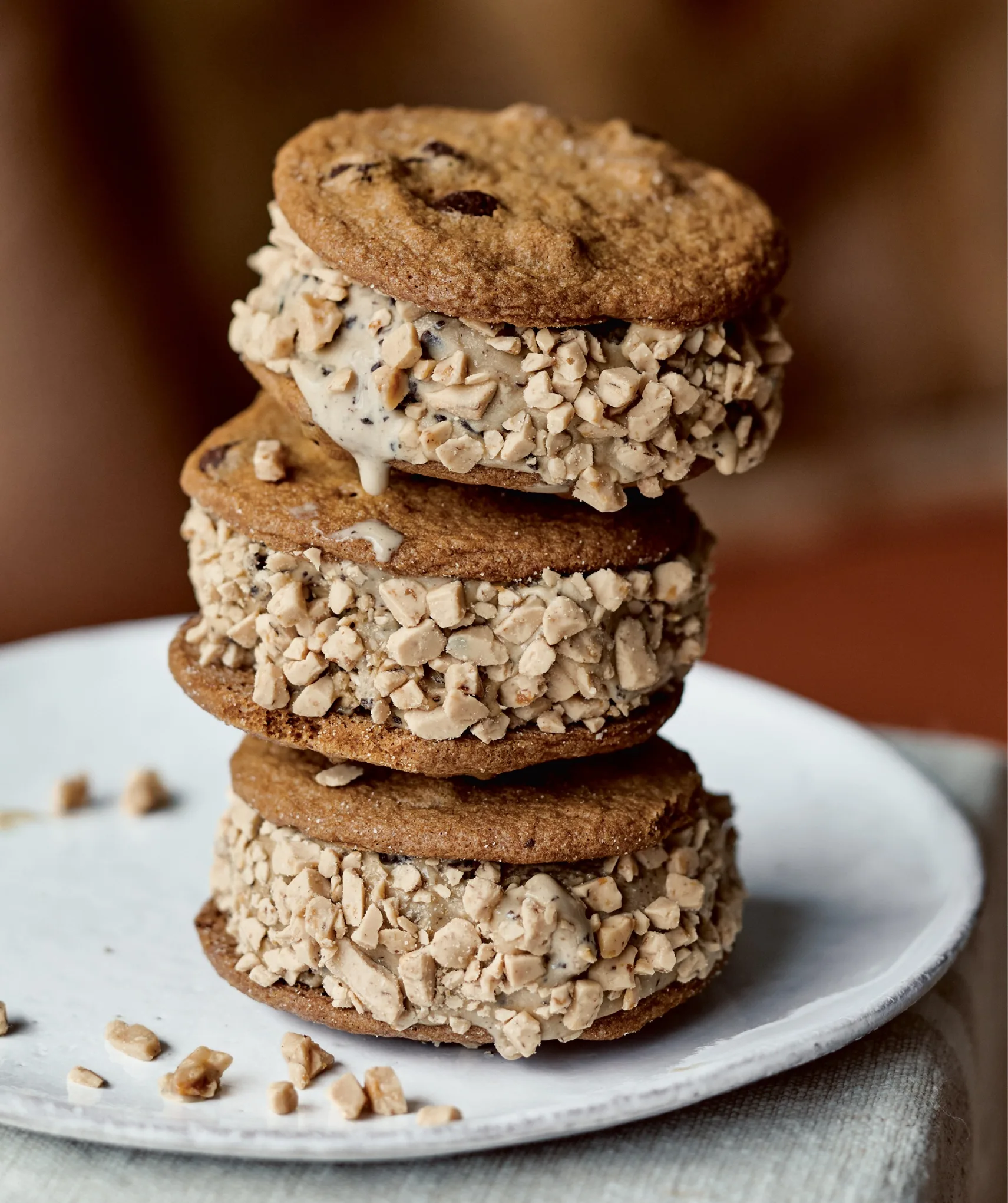 Ina Garten Coffee Chocolate Chip Ice Cream Sandwiches