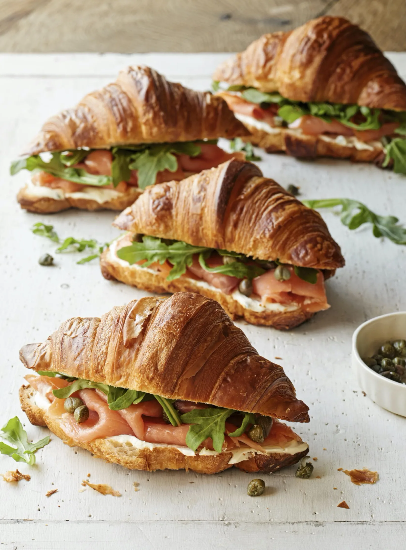 Ina Garten Croissants with Smoked Salmon