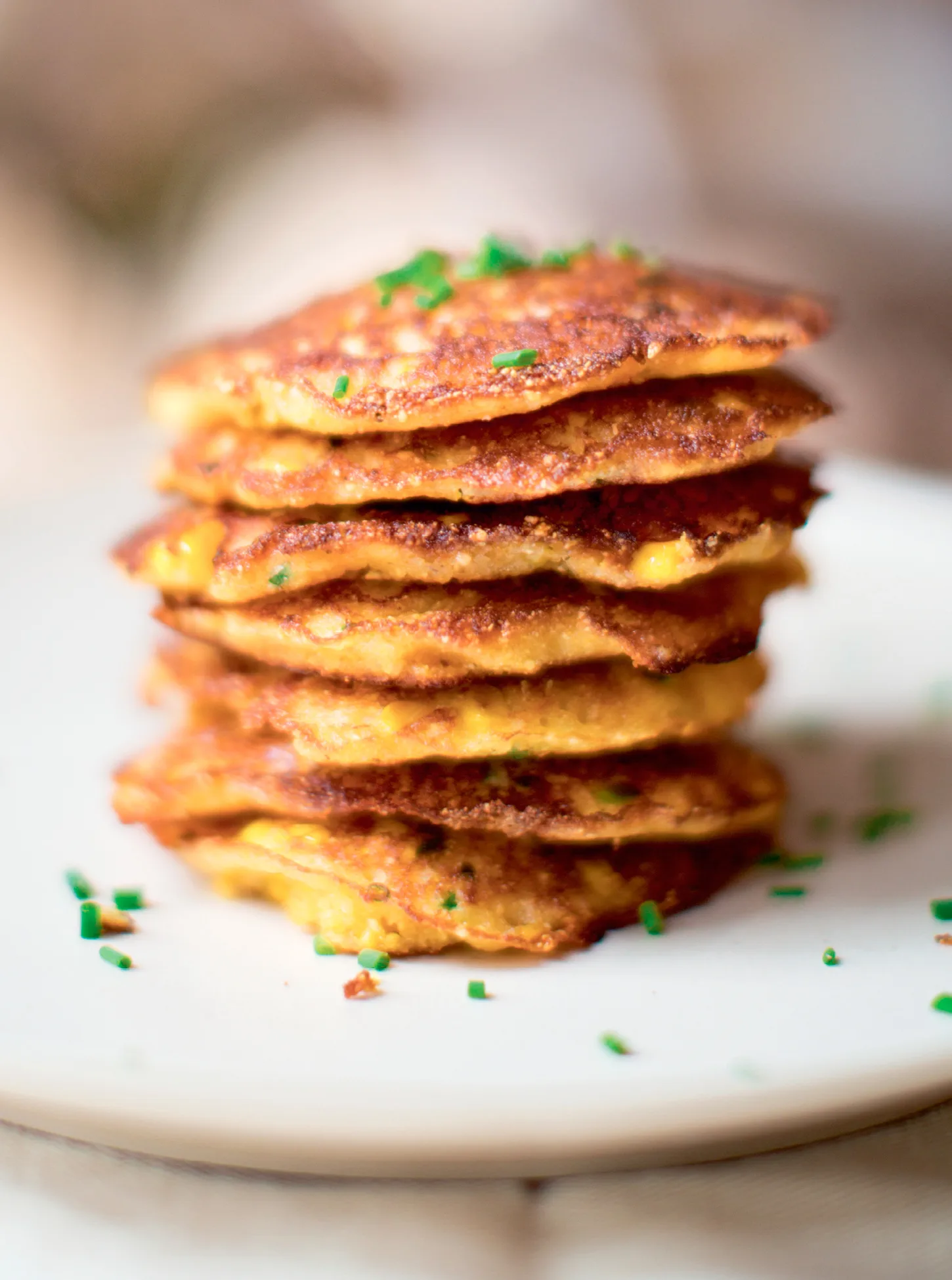 Ina Garten Fresh Corn Pancakes