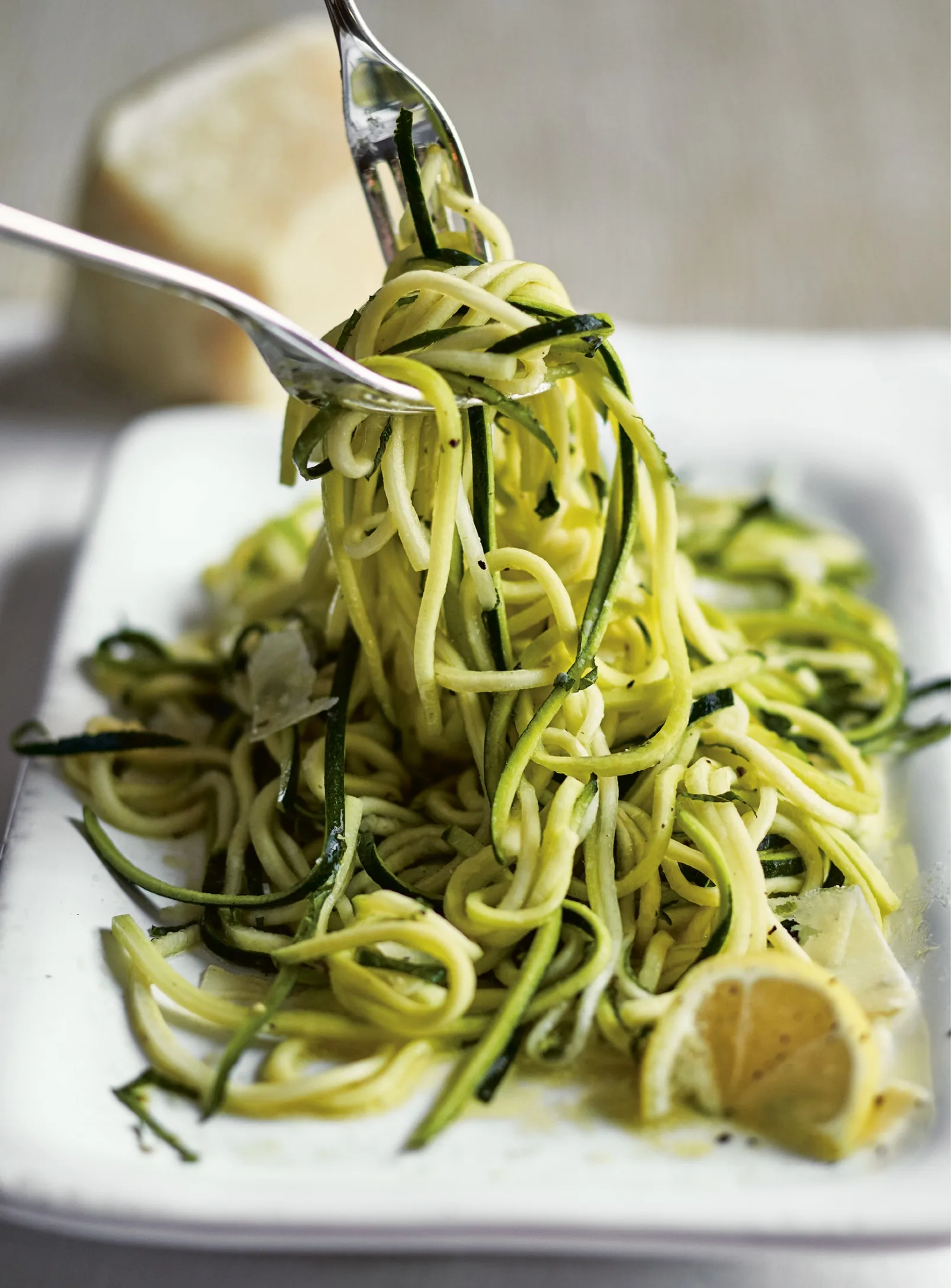 Ina Garten Fresh Zucchini with Lemon and Mint