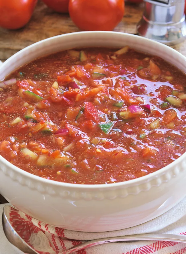 Ina Garten Gazpacho