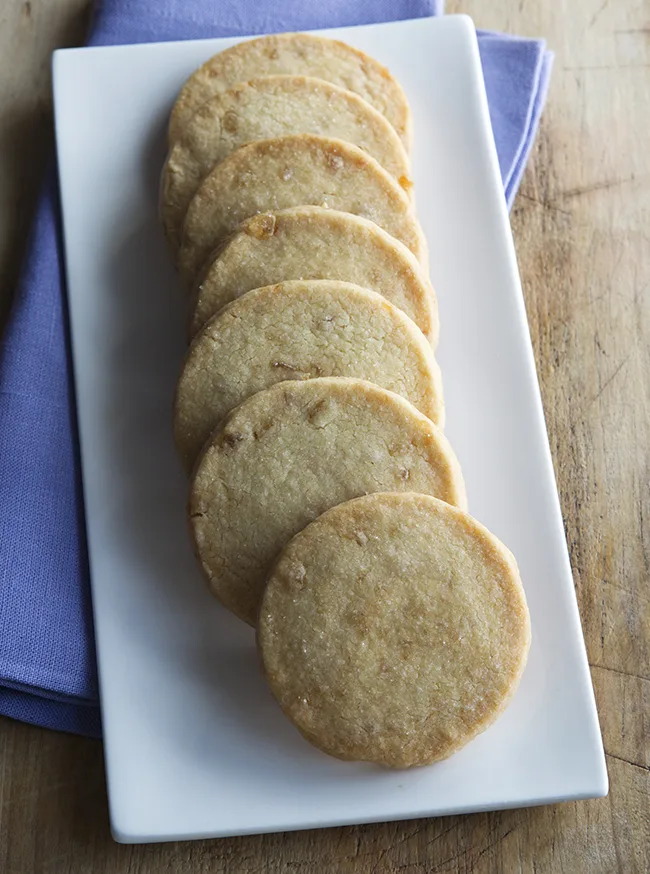 Ina Garten Ginger Shortbread
