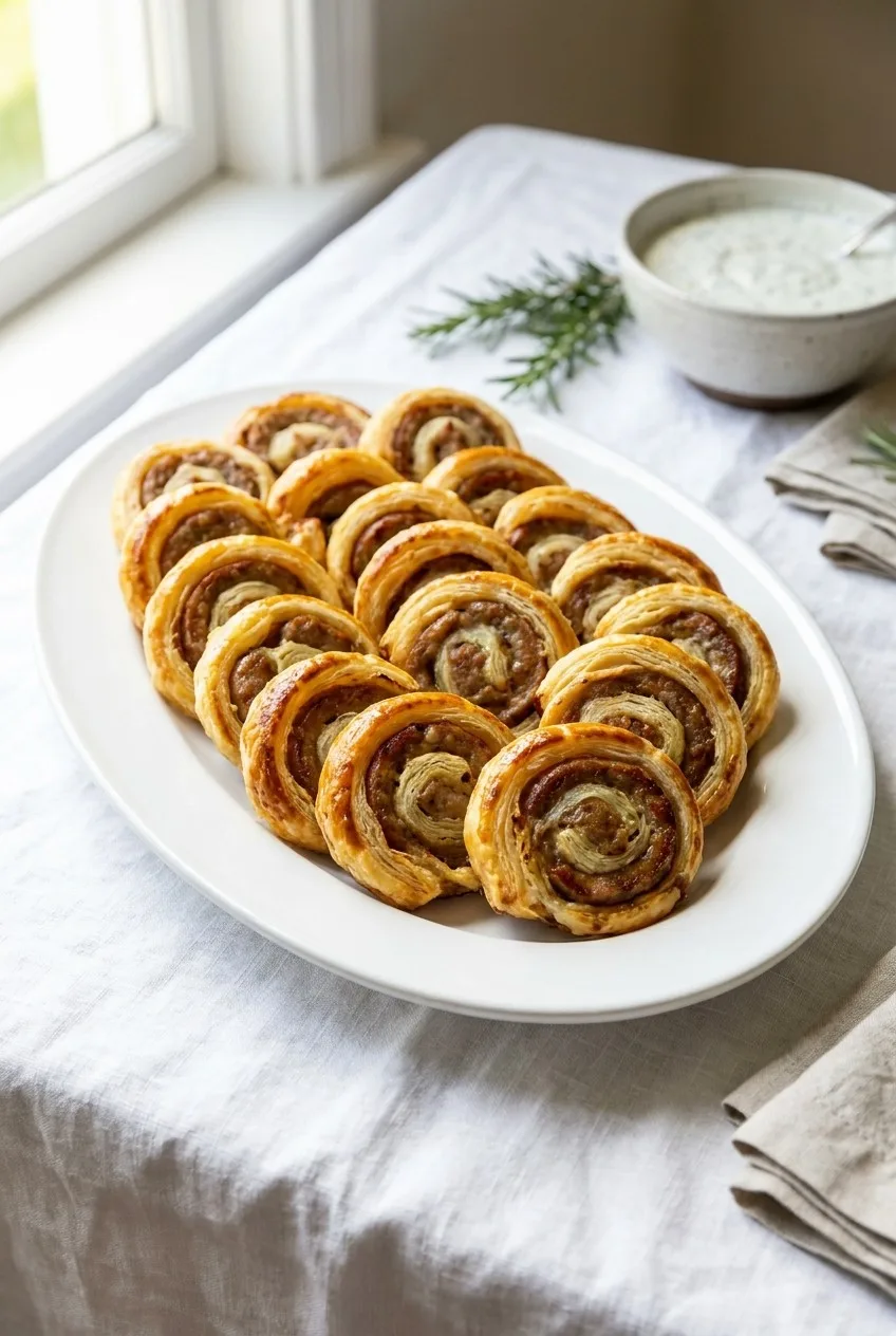 Ina Garten Lamb Sausage in Puff Pastry