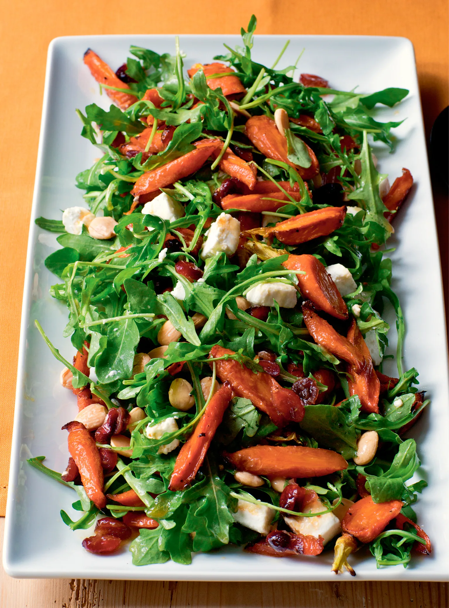 Ina Garten Maple-Roasted Carrot Salad