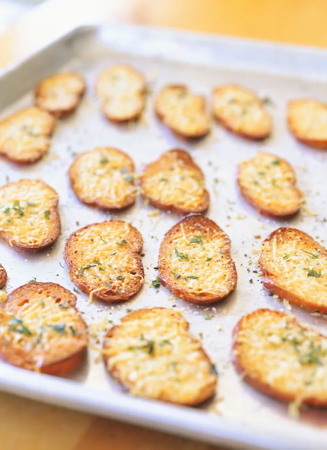 Ina Garten Parmesan Croutons