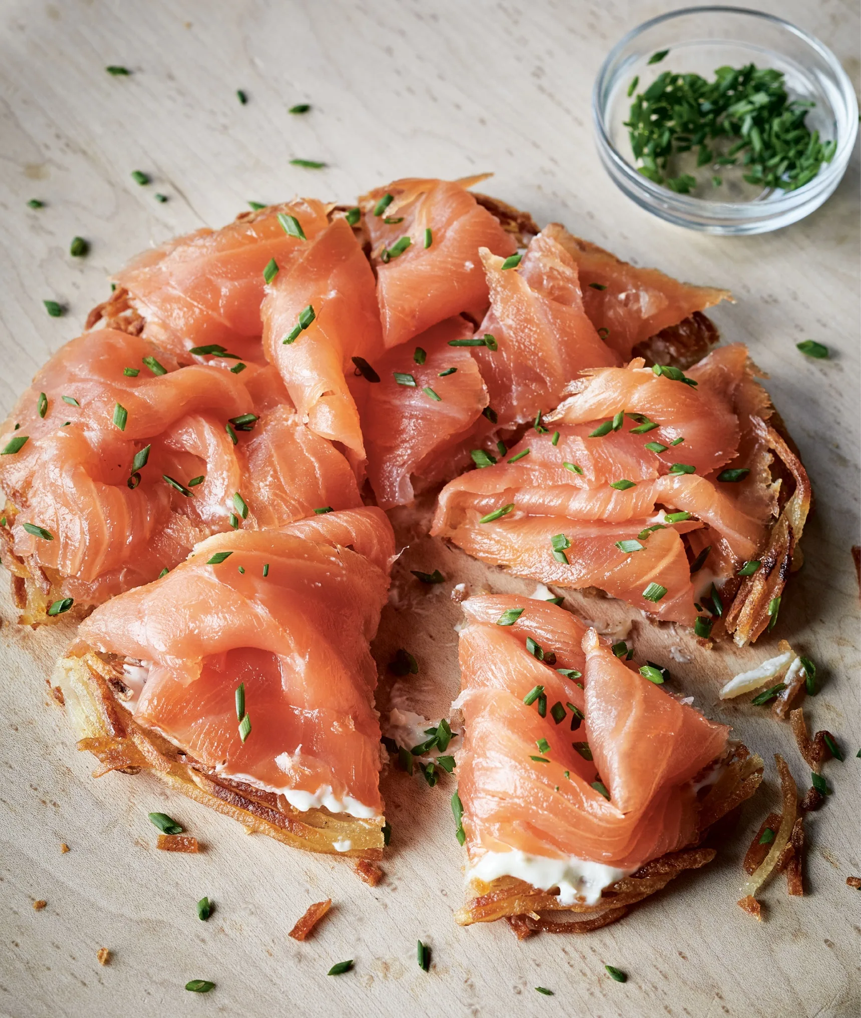 Ina Garten Potato Galettes with Smoked Salmon