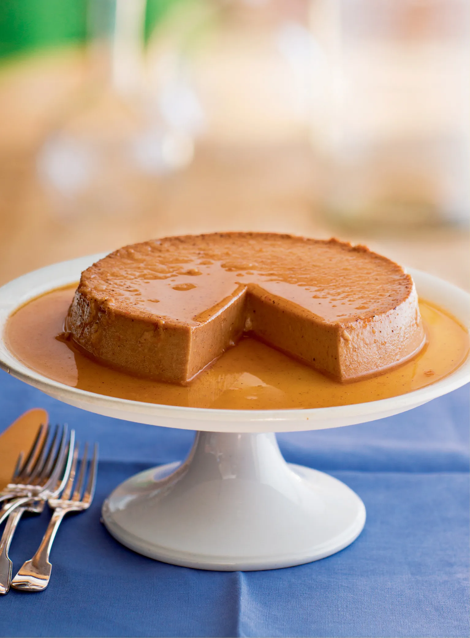 Ina Garten Pumpkin Flan with Maple Caramel
