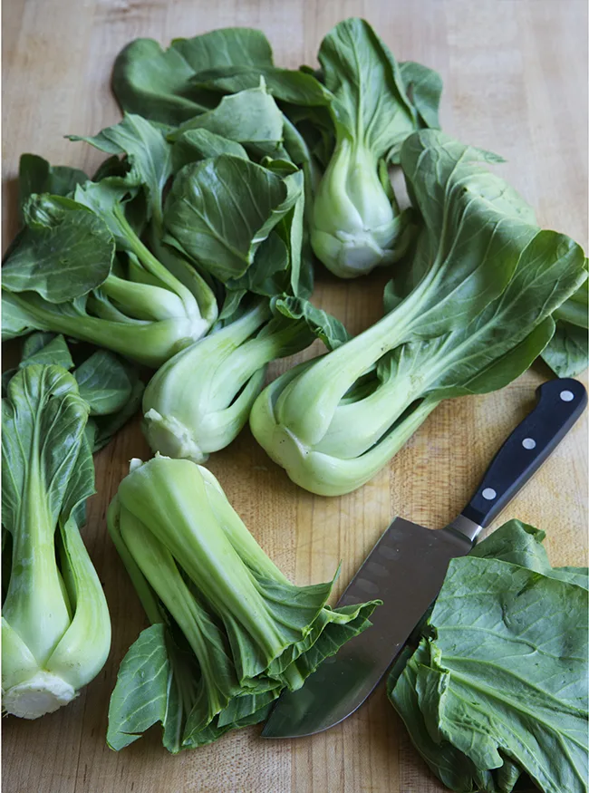 Ina Garten Roasted Baby Bok Choy