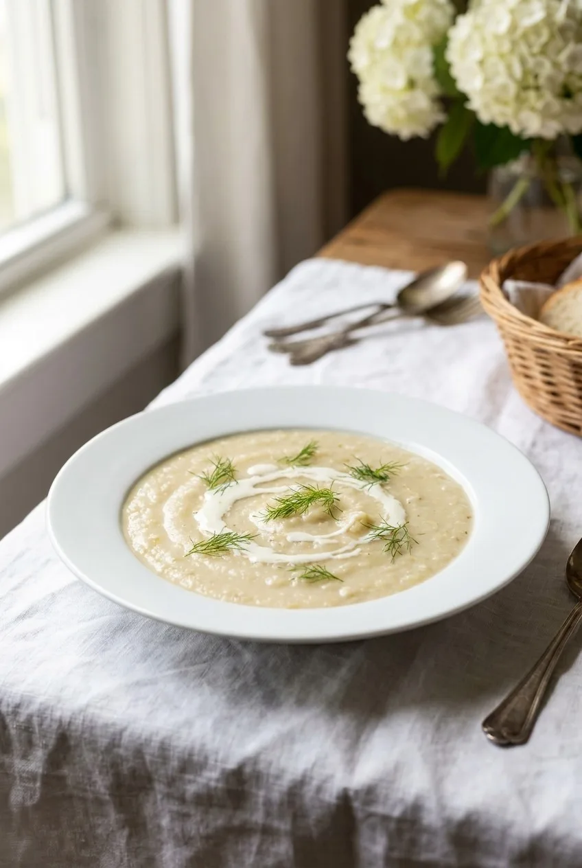 Ina Garten Roasted-Potato Fennel Soup