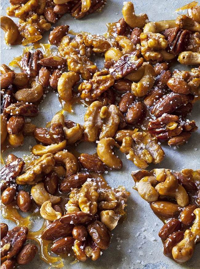 Ina Garten Salted Caramel Nuts