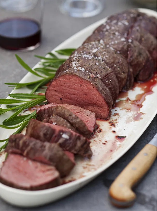 Ina Garten Summer Filet of Beef with Béarnaise Mayonnaise